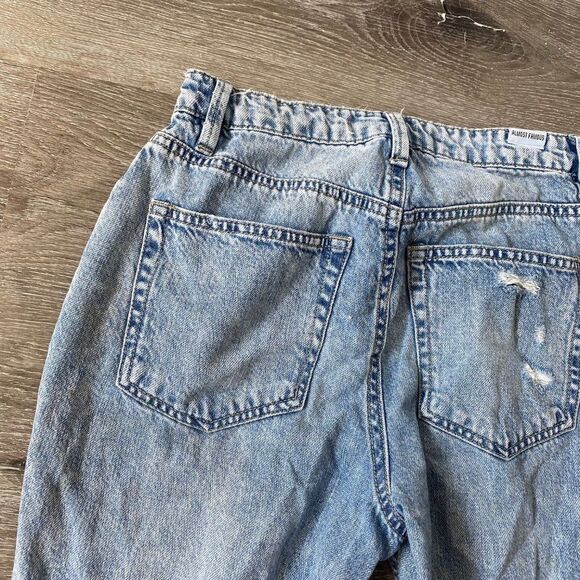 Almost Famous Distressed Ripped Denim Jeans SZ 0 - Picture 13 of 16